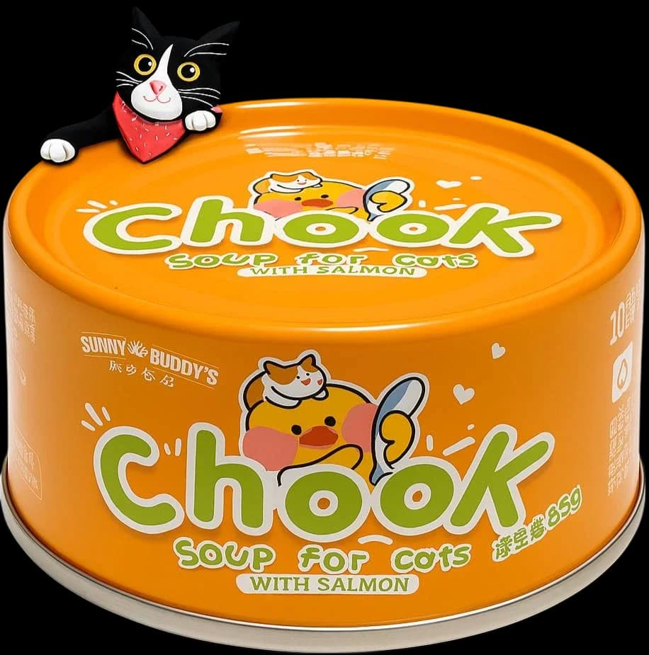 Cat Soup With Salmon Flavour - 85g