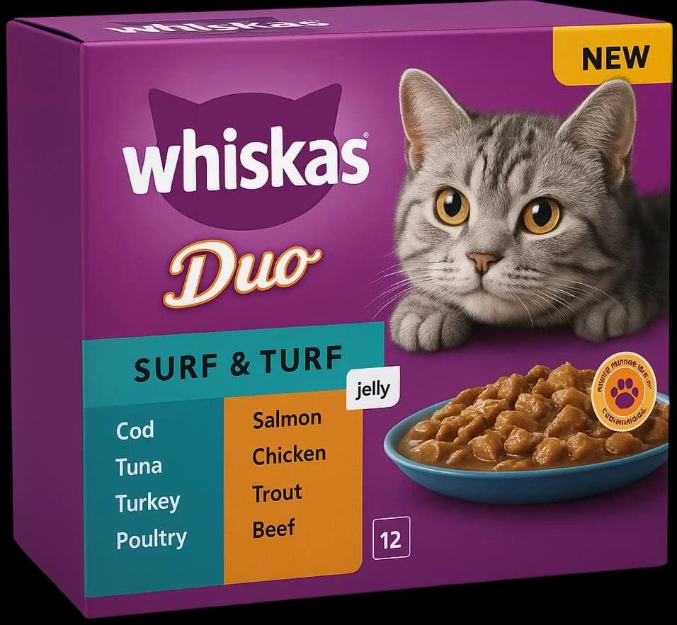 Beef & Poultry & Fish Flavours In Jelly - 12x