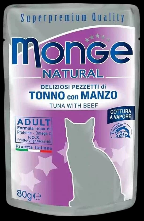 With Tuna & Beef Flavour - 80g