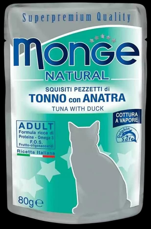 With Tuna & Duck Flavour - 80g