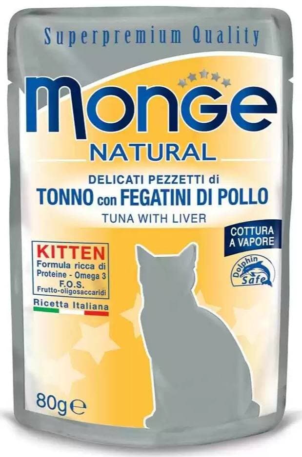 With Chicken & Liver Flavour - 80g