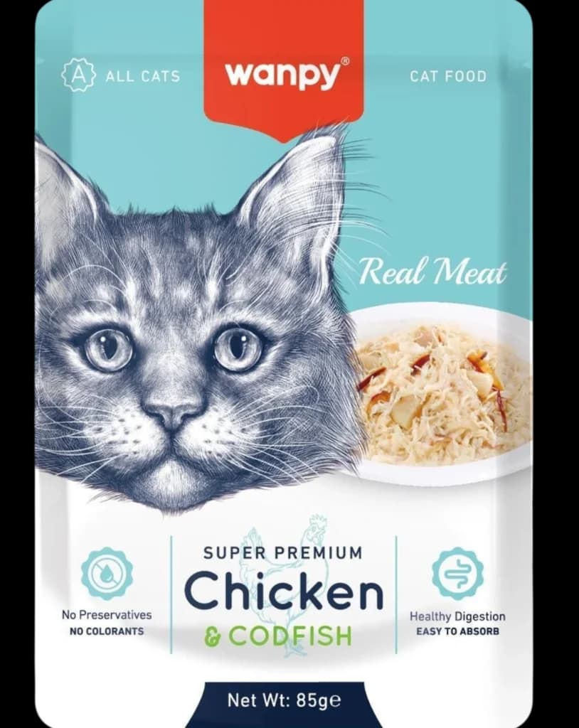 For Cat Chicken & Codfish Flavor - 85g