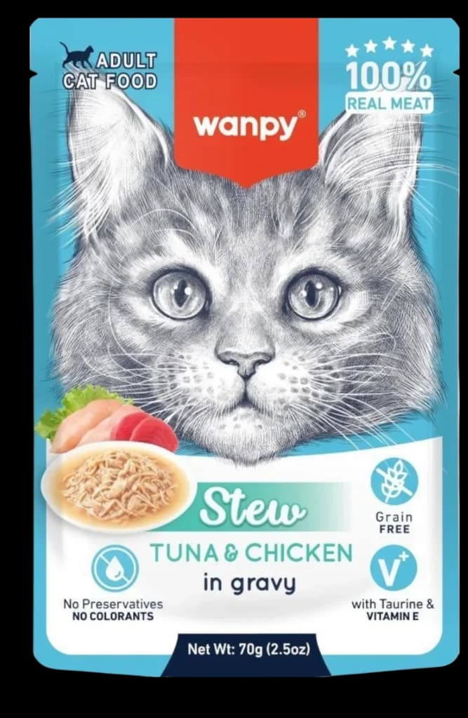 Stew Tuna & Chicken For Adult Cat - 70g
