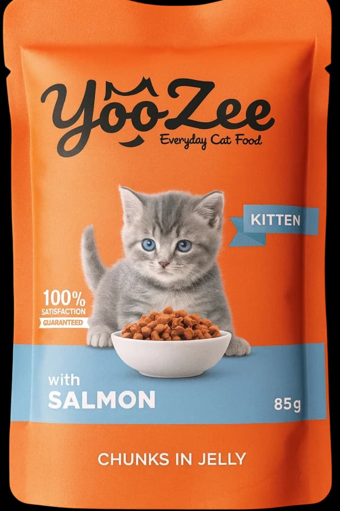 For Kitten With Salmon Flavour - 85g