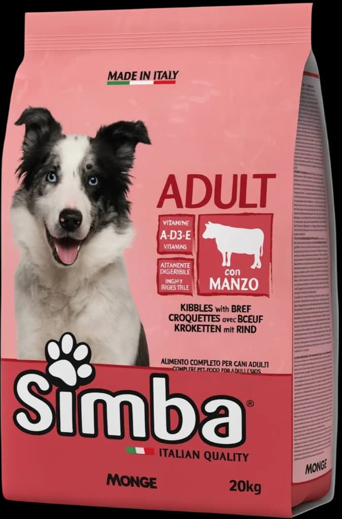 Adult Dog Food With Beef Flavour - 20kg
