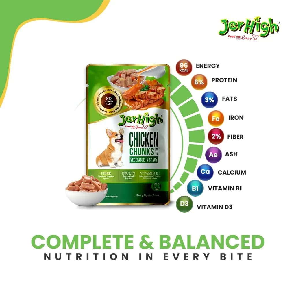 Chicken & Vegetable - 120g 2