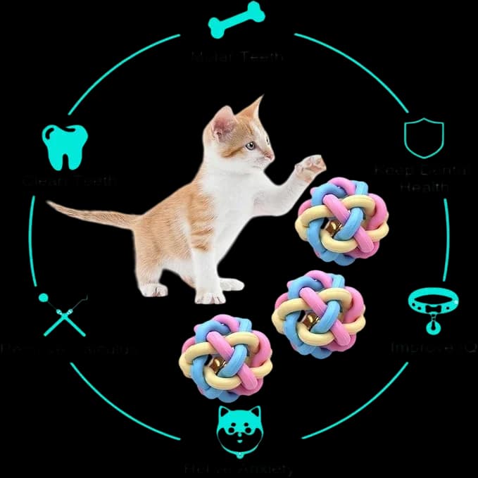 Rubber Light Balls For Cleaning Teeth - L​ 3