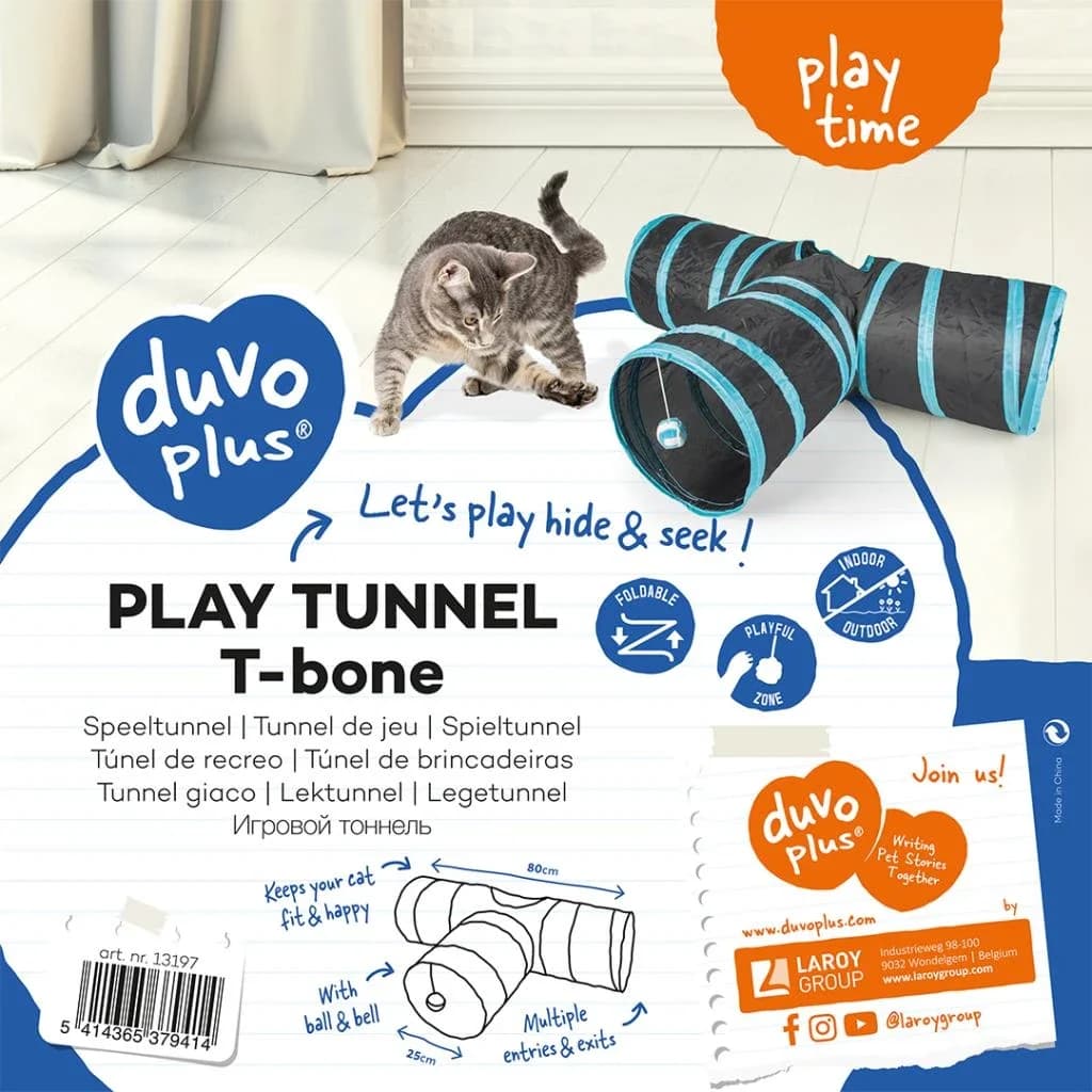 Play tunnel for cats