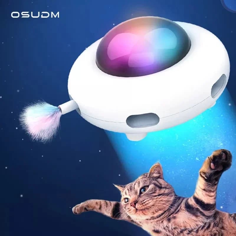 UFO Smart Cat Toy 8