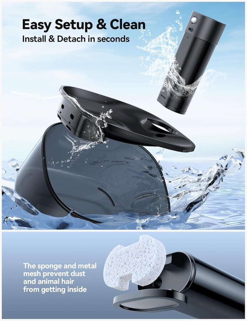 FeelNeedy Wireless Water Fountain - 4L 9