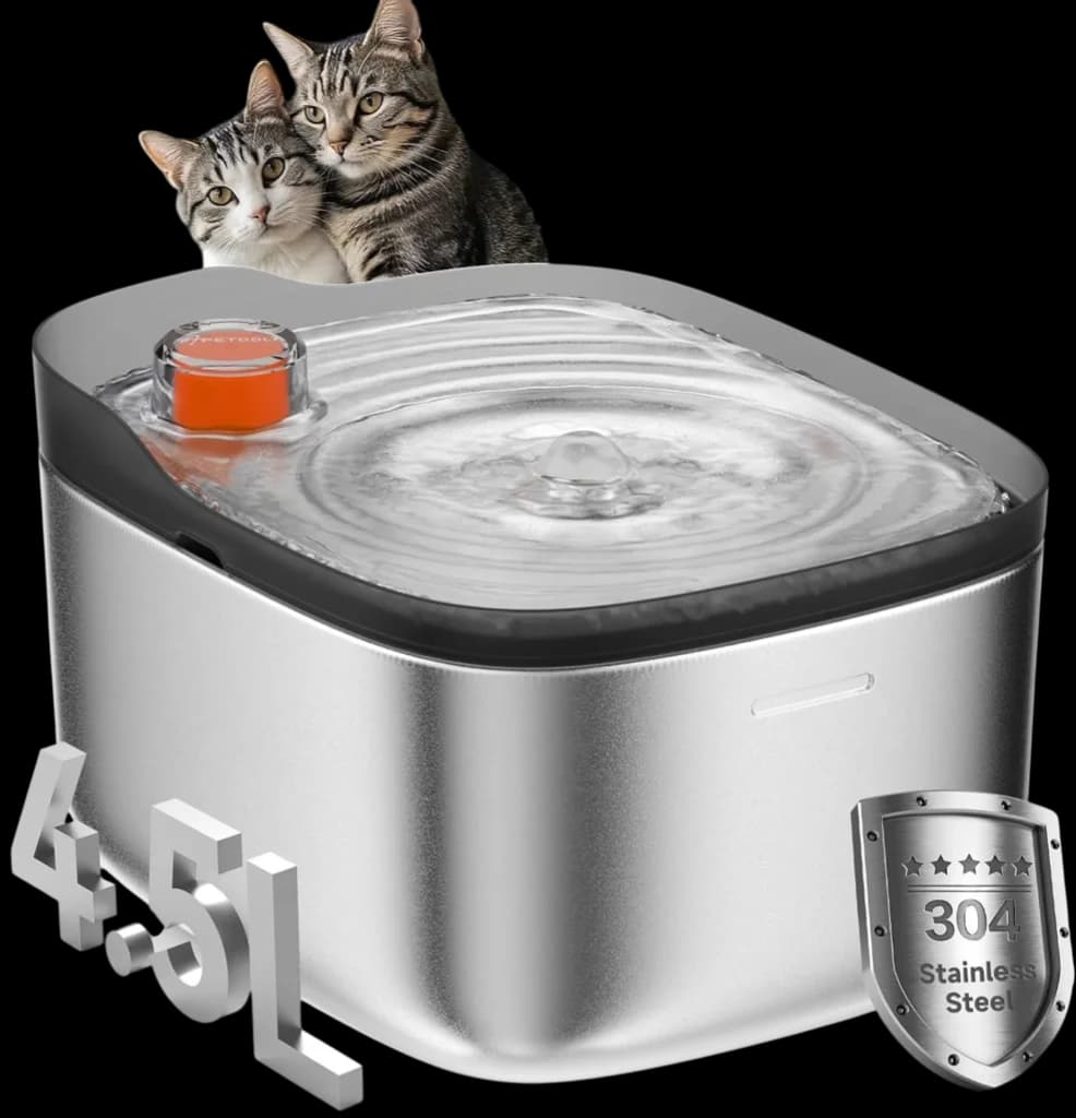 APETDOLA Automatic Water Fountain - 4.5L