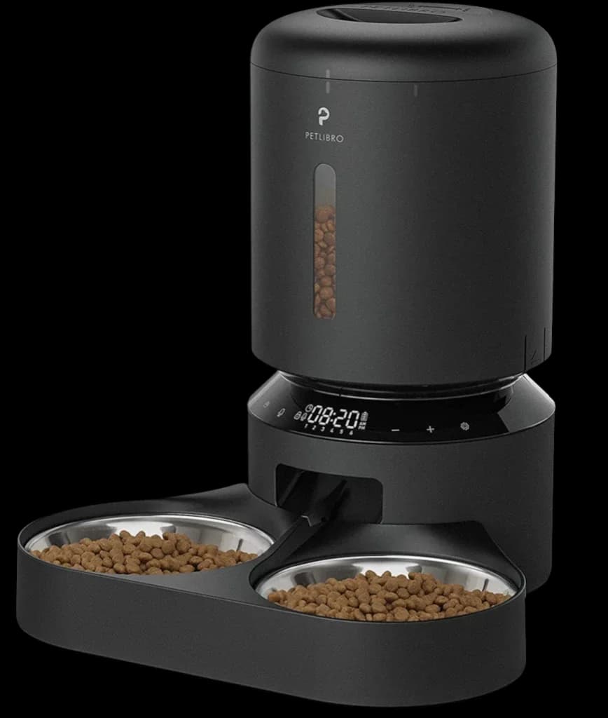 Automatic Pet Feeder Dual Bowl - 5L