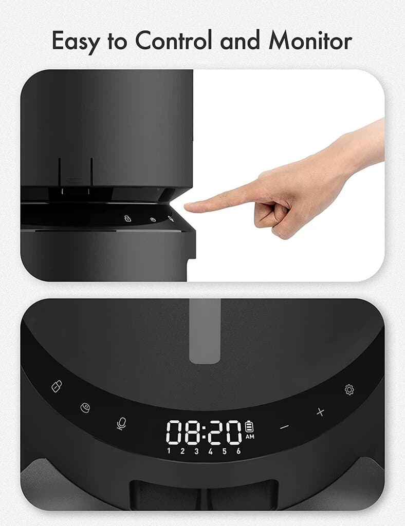 Automatic Pet Feeder Dual Bowl - 5L 4