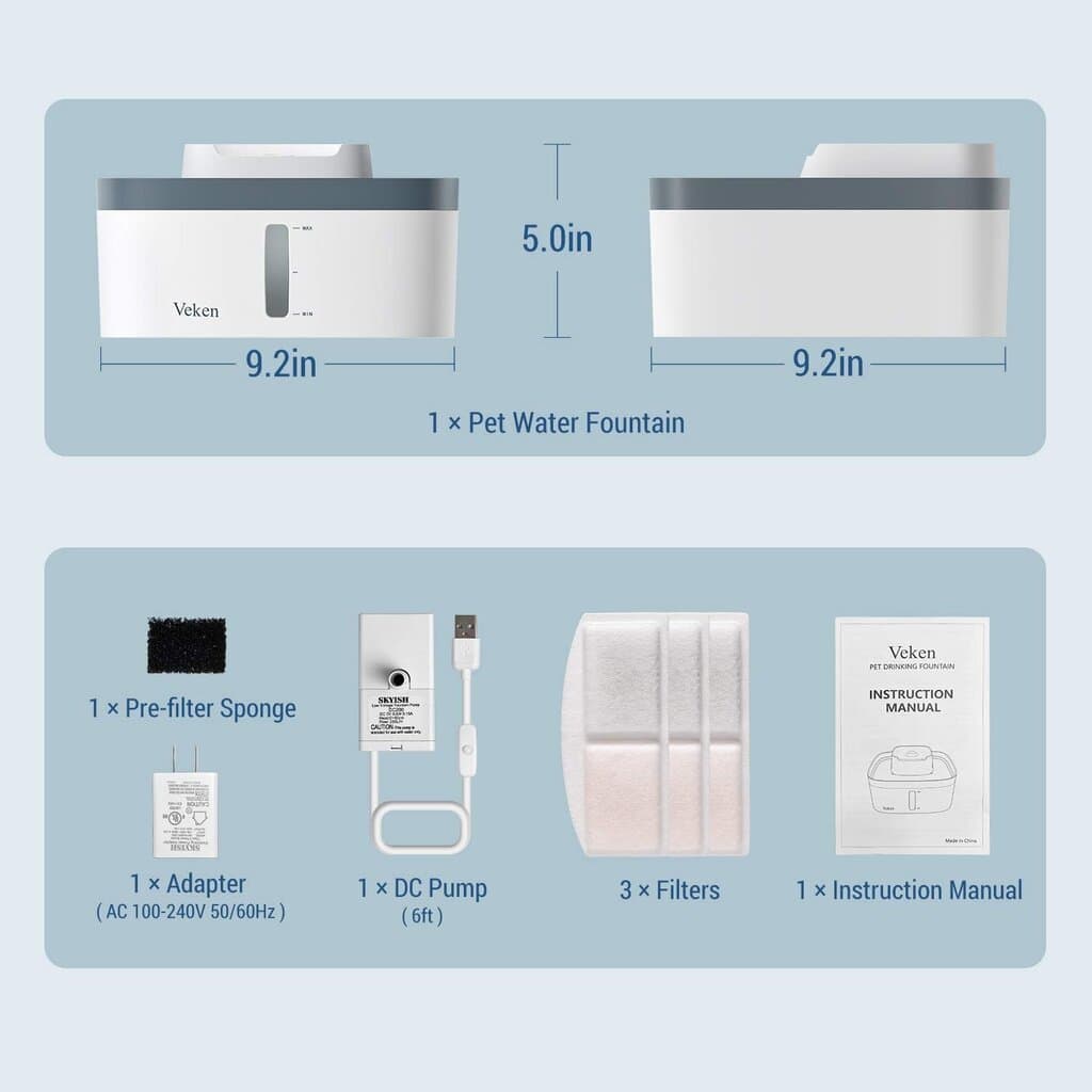 Automatic Water Fountain - 3L 4