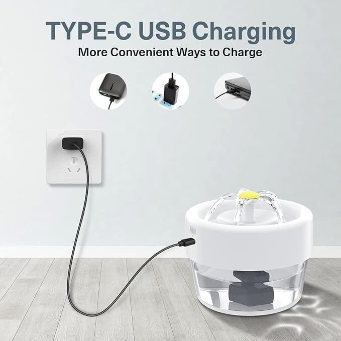 Pet Water Fountain - 1L 6