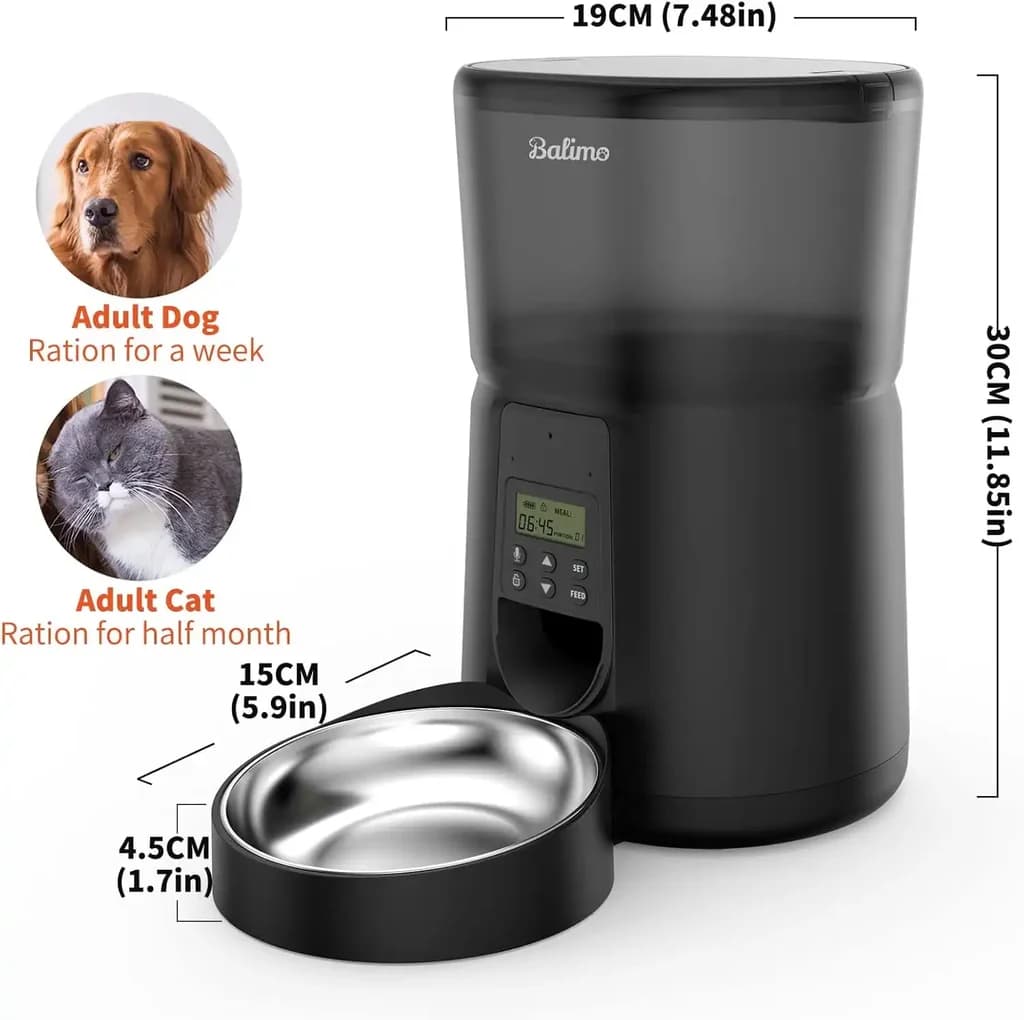 Automatic Pet Feeder - 4L 2