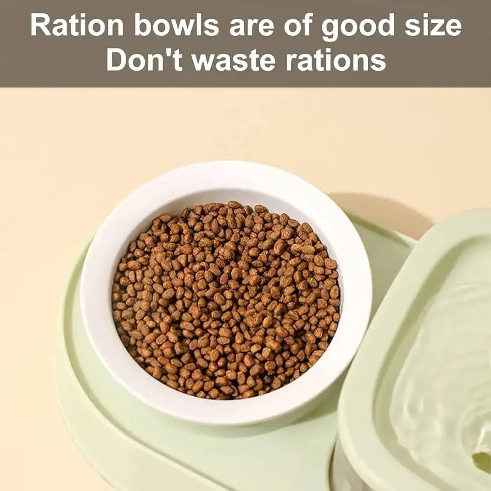 Double Food Bowl 7