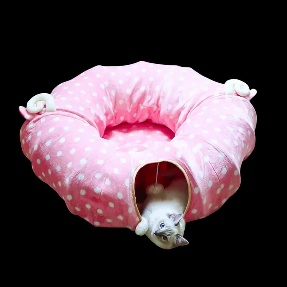 Foldable cat Tunnel House