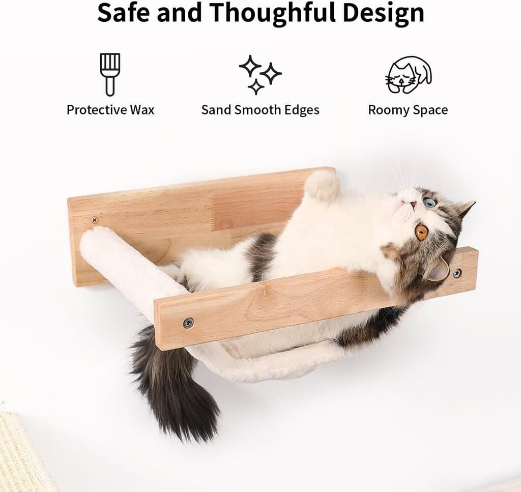 Cat Hammock Wall Mounted 2