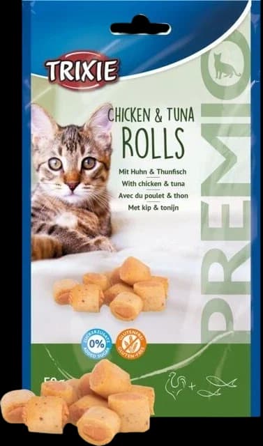 Chicken & Tuna Rolls - 50g