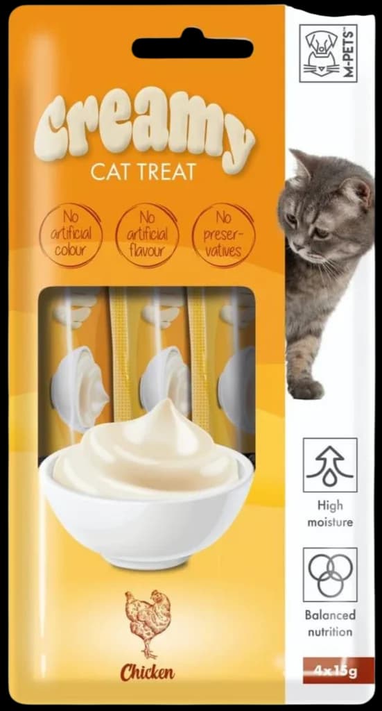 Creamy Snack With Chicken Flavour - 4x