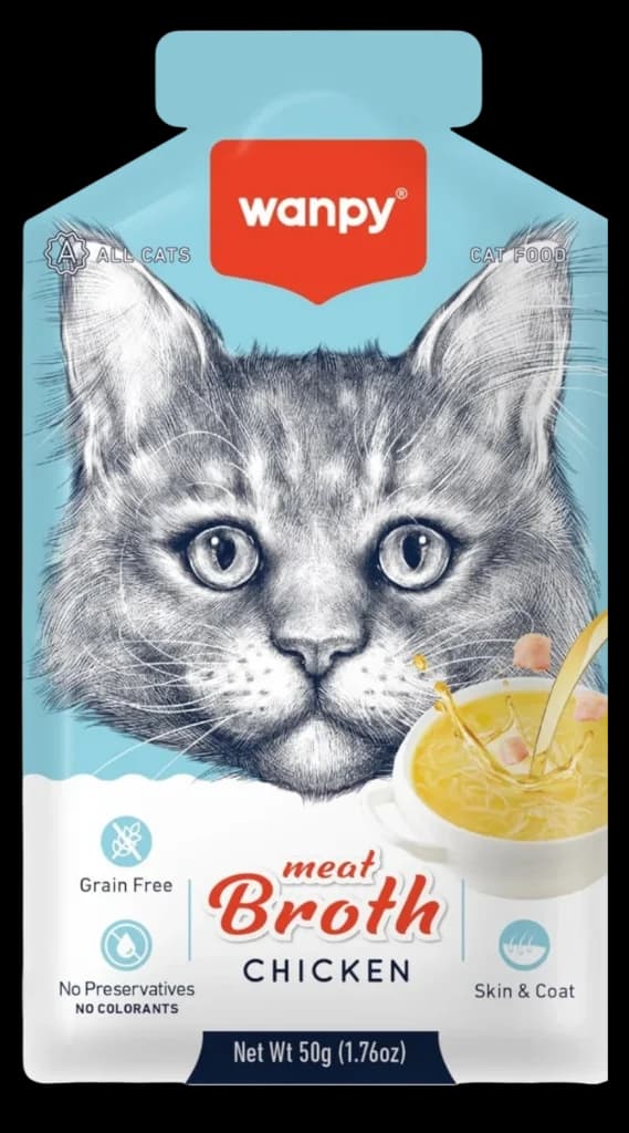 Meat Broth Chicken  For Cat - 50g