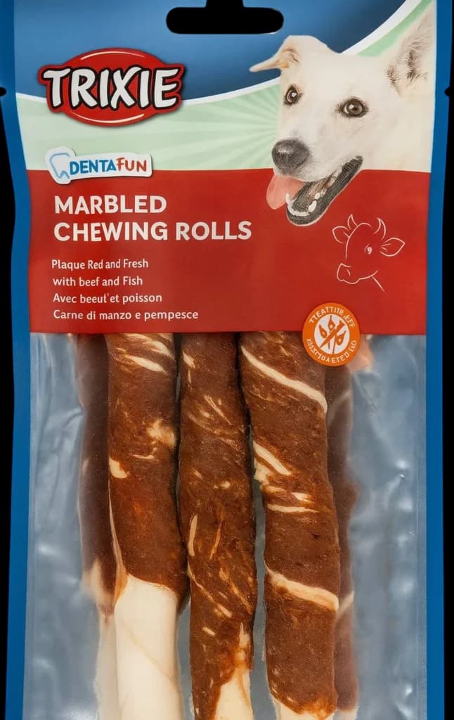 Dog Chewing Rolls With Beef & Fish - 3x