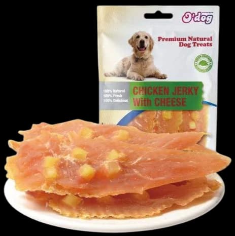 Chicken Jerky & Cheese - 100g