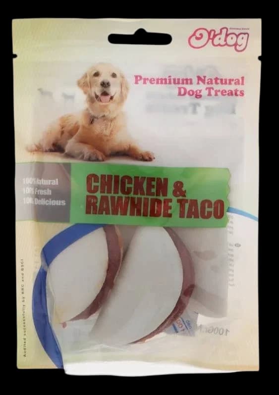 Duck & Rawhide Tacos - 100g