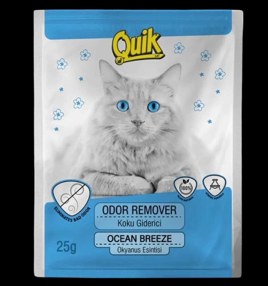 Litter Deodorizing With Ocean Breeze - 25g