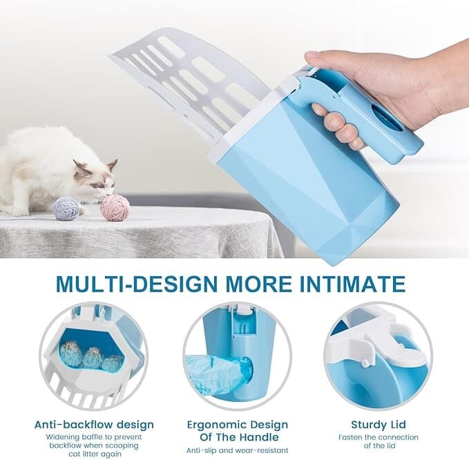 Cat Litter Scoop With Bag 4