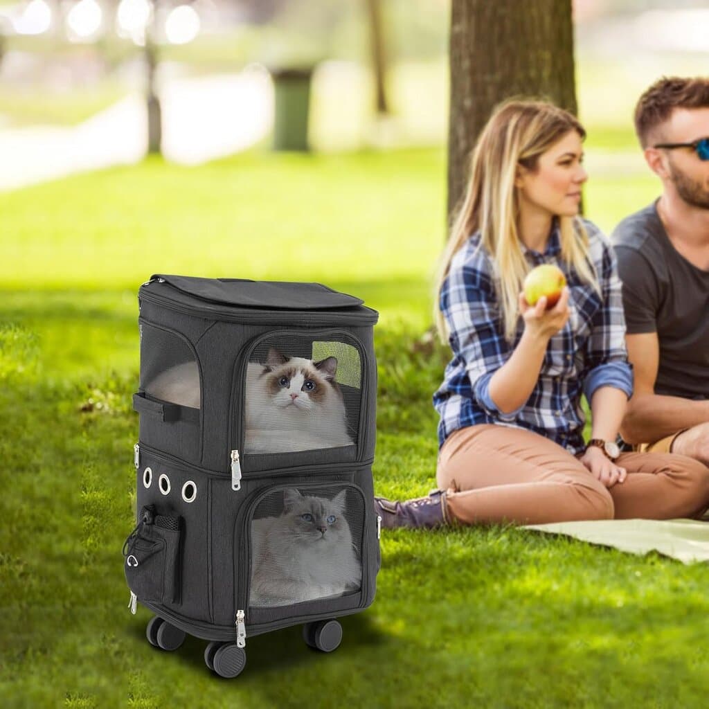Pet Carrier Bag - 61x35cm 5