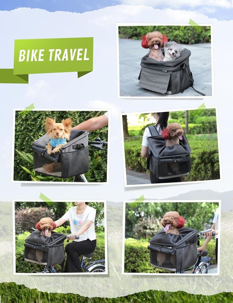 Bicycle Carrier Bag for pets 4