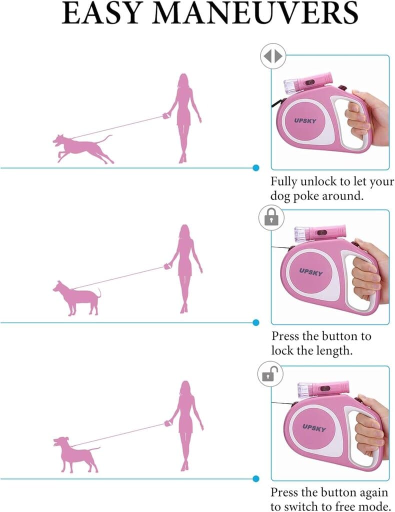 Retractable Leash - 5m 5