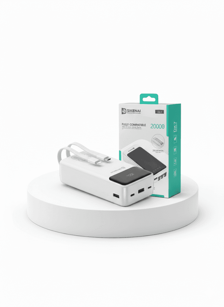 SIKENAI Power Bank 20000MAH DX-7 - White 2