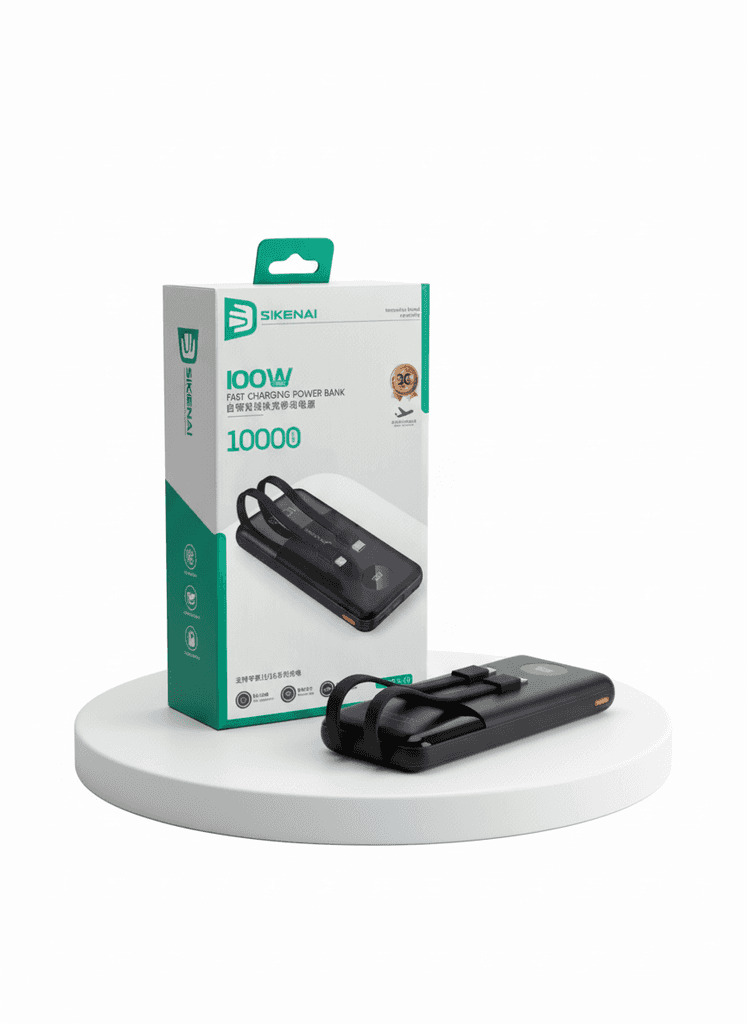 SIKENAI Power Bank 10000MAH DCX-10 - Black - Fast Charging 2