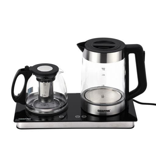 Geepas Glass Digital Tea Maker 1.8L & 1.2L – GTM38065