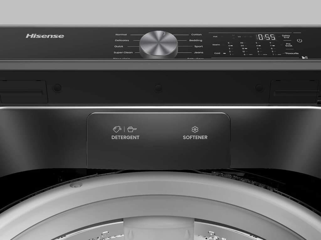 Hisense 17Kg Top Load Washing Machine - WT3T1723UT - Titanium Grey 4