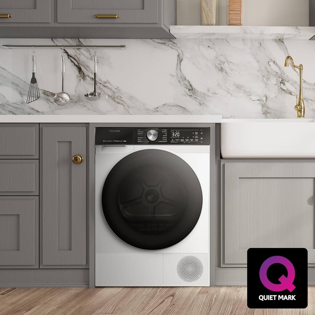 Hisense WF5S1245BW 12kg Washing Machine - White 3