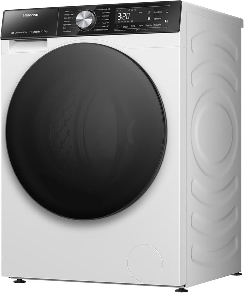 Hisense WF5S1245BW 12kg Washing Machine - White 11