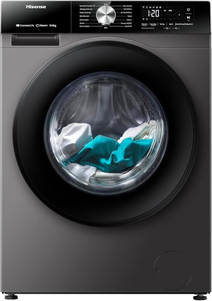 Hisense WF3S1043BT Washing Machine - 10.5kg 5