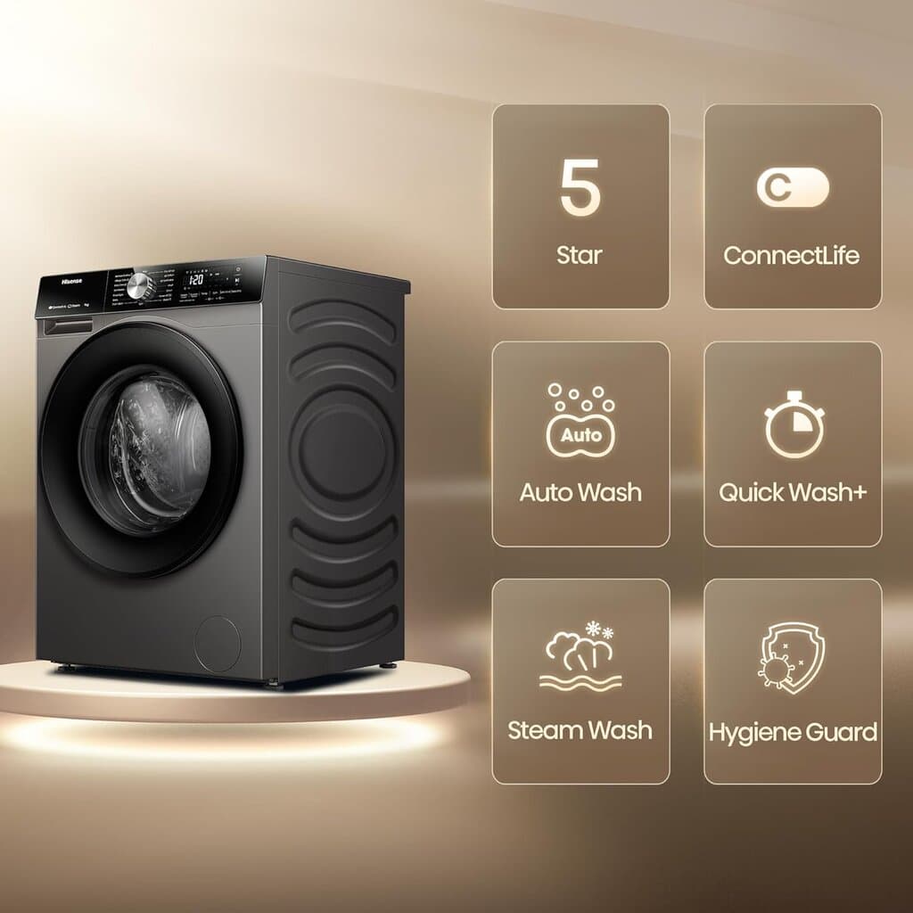 Hisense 10/6kg Washer & Dryer Combo - WD3S1043BT 2
