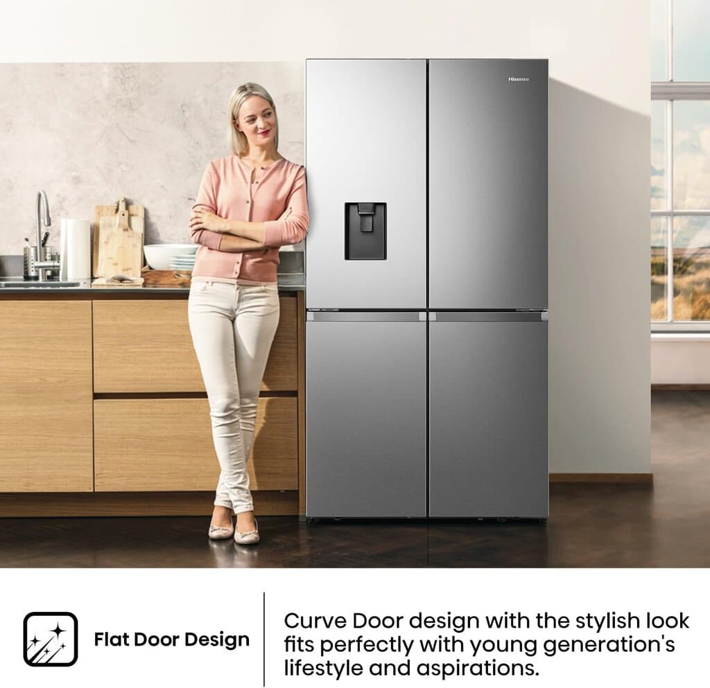 Hisense RQ749N4ASU PureFlat Cross Door Refrigerator 8