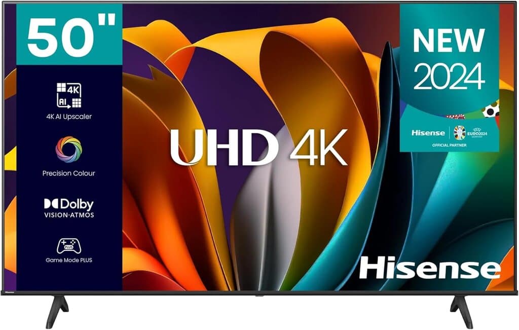 Hisense 50A62NS 50-inch 4K UHD Smart Television