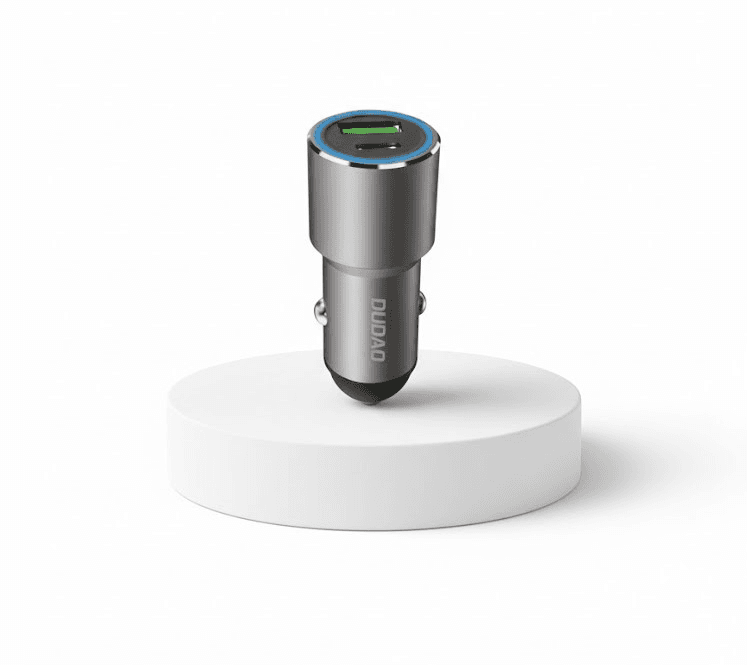 DUDAO Fast Car Charger 38W Max PD+QC Car Charger - R4PQ