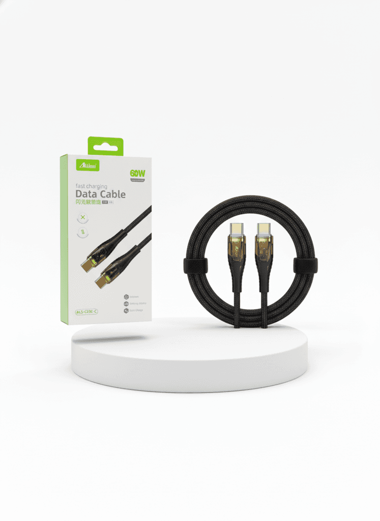 Alisson Type-C to Type-C Data Cable 60W - ALS-C23C-C 2