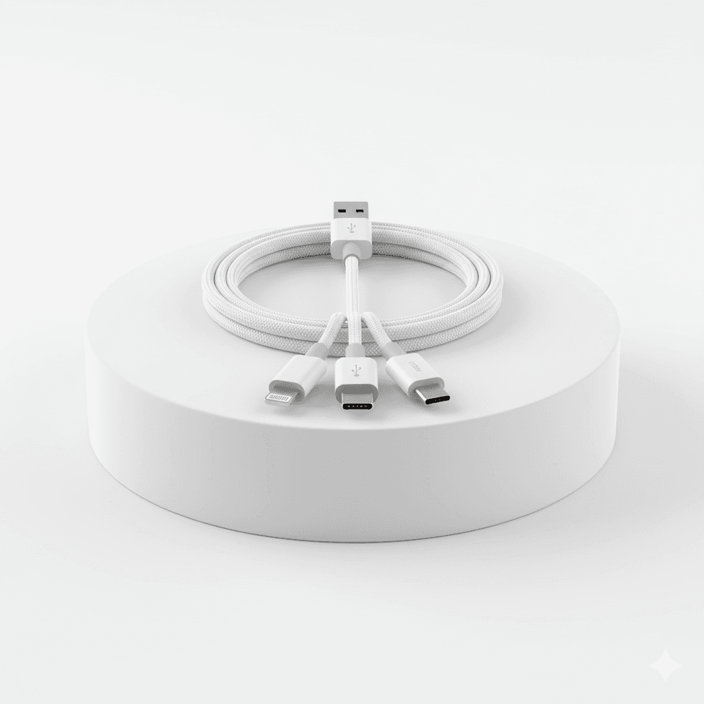 DUDAO 3 in 1 Fast Charging Cable Cables - L8AW1