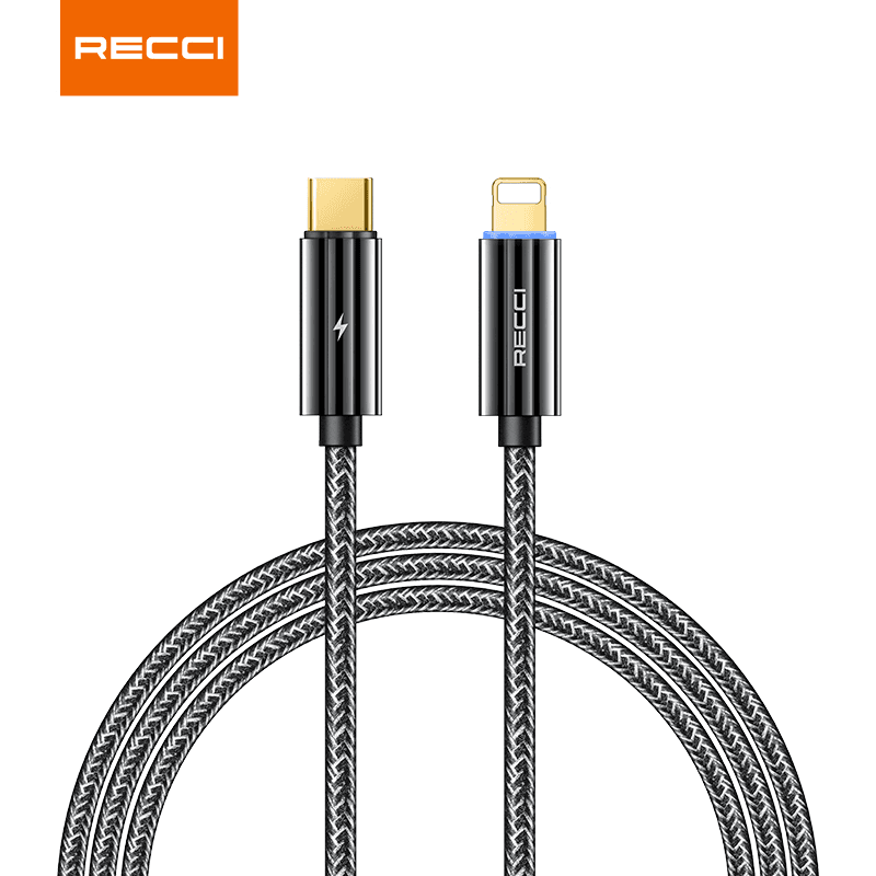 Recci Smart Power-Off PD 20W Type-C to Lightning Cable – RS03CL