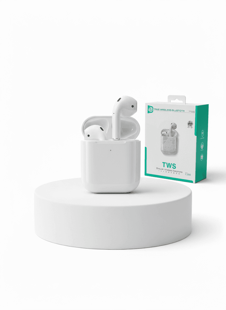 SIKENAI Binaural Wireless Earphone C200 - White 2