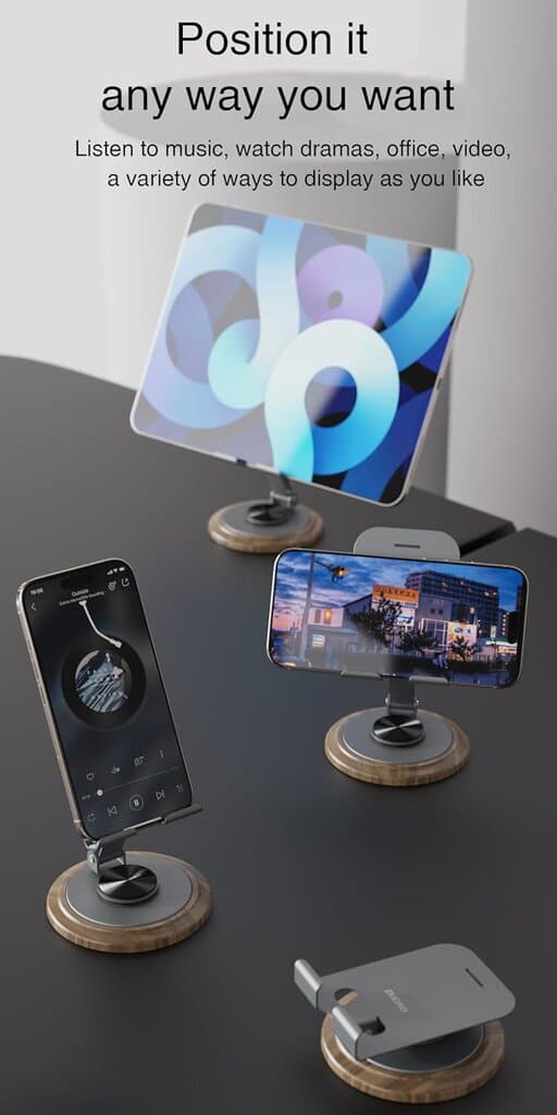 DUDAO Portable Stand Holder Foldable Dock Stand Holder - F17M 2